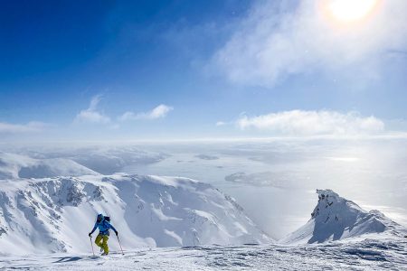Lofoten Ski&Sail, skiing in Norway’s Fjords