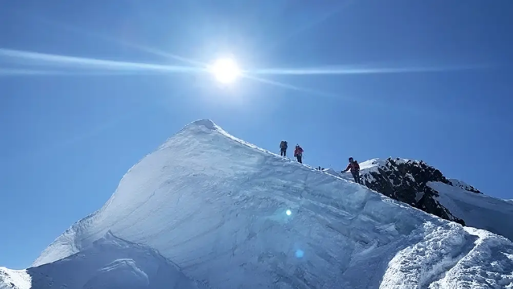 Mont Blanc Summit 4810m, French Route